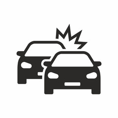Car crash icon