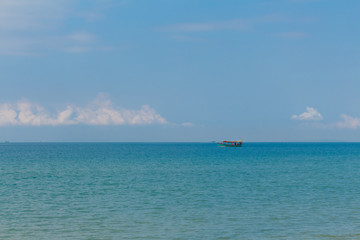 Boat at Otres Beach 2, Sihanoukville, Cambodia