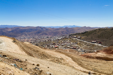 Potosi aerial view,Bolivia