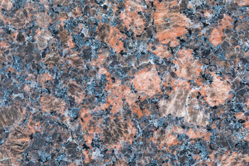 Granite, basalt or marble stone crystal texture