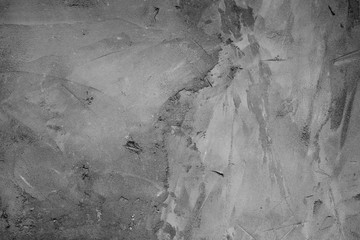 Wall fragment with scratches and cracks