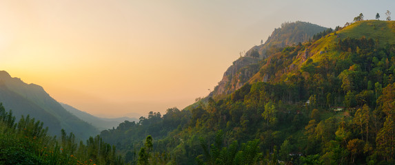 Beautiful morning of Ella, Sri Lanka