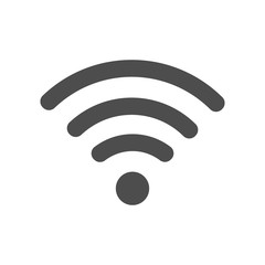 Wi-Fi Icon flat illustration