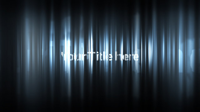 Glass Reflection Title