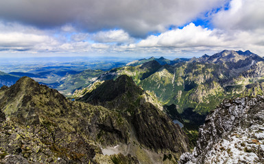 Fototapeta na wymiar High Tatras hiking