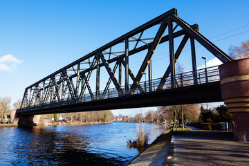 Railroad bridge in germany