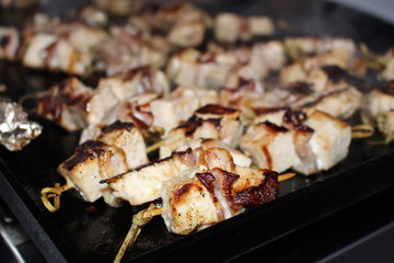 Viande de Thon à la plancha, atelier poisson pour mariage