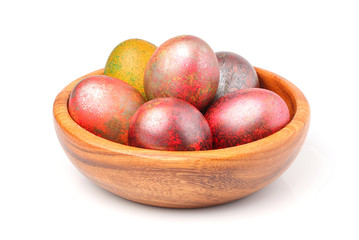 Painted Easter eggs.