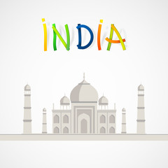 vector illustration of republic day celebration. 26 january