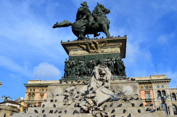 Obraz premium Piazza Duomo - Milano