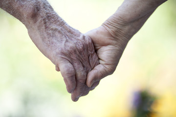 Holding Senior Hands