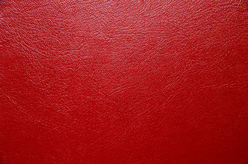 Red leather texture