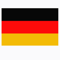 Bright background with flag of Germany.