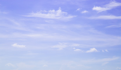 Cloud and sky in morning.