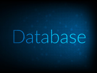 Database abstract Technology Backgound