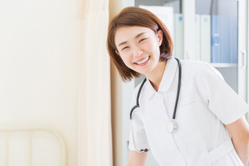 笑顔のナース