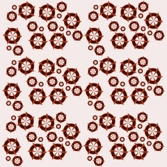 abstract gear pattern background