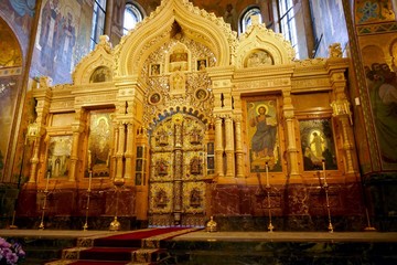 Fototapeta na wymiar Blutkirche in Sankt Petersburg