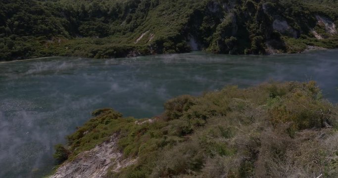 New Zealand Geothermal Lake Pool