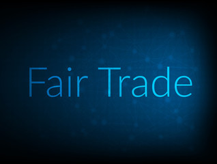 Fair Trade abstract Technology Backgound