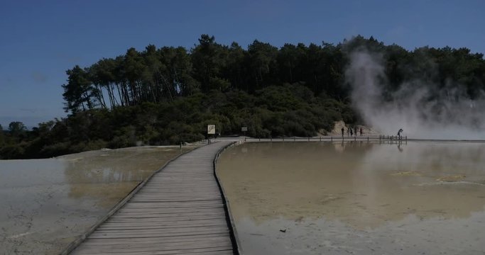 New Zealand Geothermal Lake