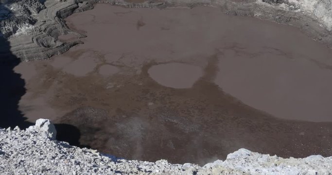New Zealand, Geothermal, Volcanic, Pool, steam, lake, heat, sulphur