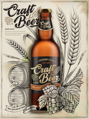 Craft beer ads © JoyImage