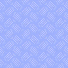 abstract vector ocean. blue background. seamless vector pattern