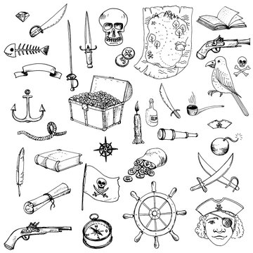 vector pirates set