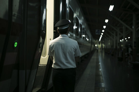 train station