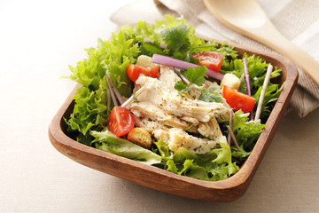 チキンサラダ　Chicken salad © Nishihama