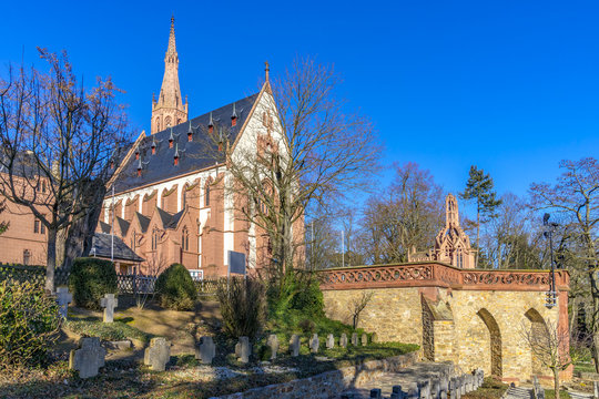 Rochus Kapelle Chapel above Bingen / Rhine, Rhineland Palatinate, Germany