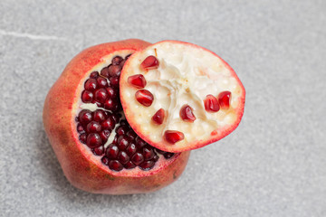 pomegranate white granatapfel punica granatum