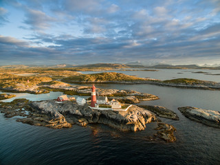 Tranøy lighthouse, Nordland, Norway