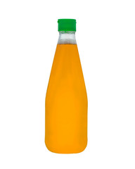 Fizzy drink in a plastic bottle