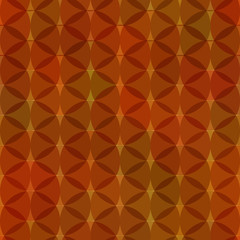 Abstract round motif geometric background Vintage red brown orange rust decoration Textile print, web page fill. Vector