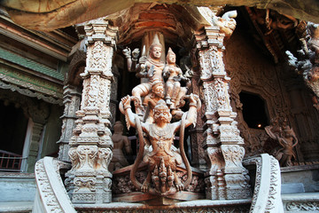 Beautiful Buddhist temple