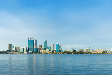 Fototapeta na wymiar Perth city skyline