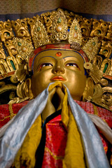 Buddha statue in monastery