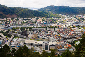 Bergen city