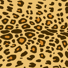 Leopard pattern design, vector illustration background