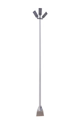 Street light pole isolated.