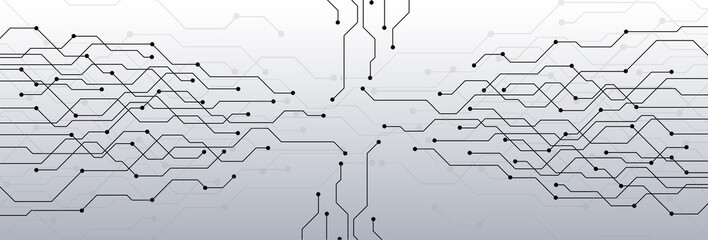 Technological virtual background. Digital networking concept. 3D Rendering