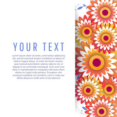 Spring card design 