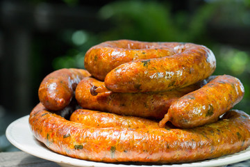Northern Thai sausage (Sai Aua)
