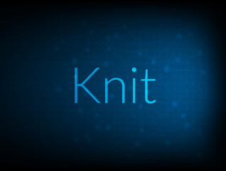 Knit abstract Technology Backgound