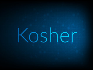 Kosher abstract Technology Backgound