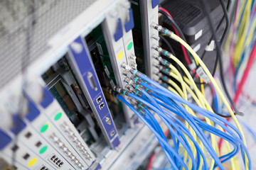 Picture of professional networking hardware used by isps