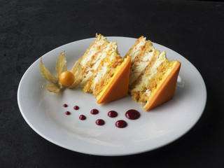 ginger and carrot cake