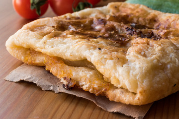 Turkish Puff Pastry Borek Talas Boregi made with Millefeuille